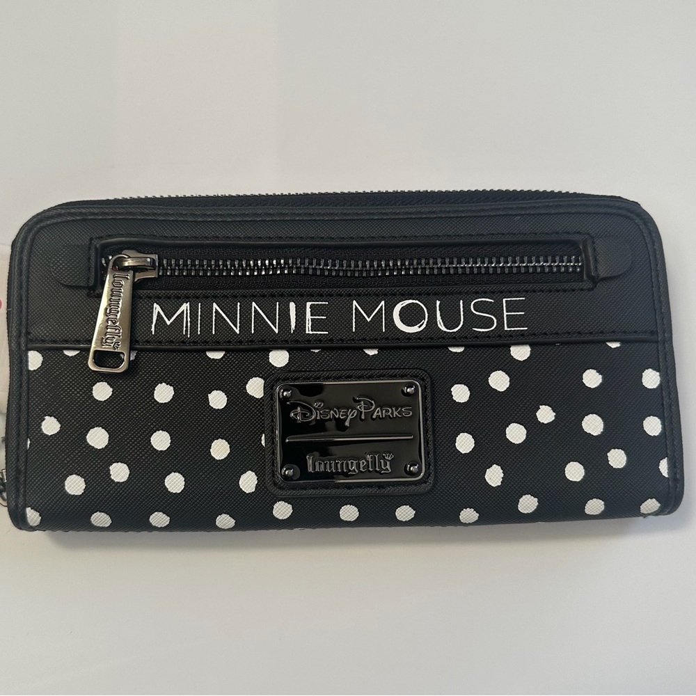Disney Loungefly Black and Red Minnie Mouse Wallet - Picture 2 of 4